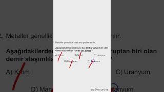 🔴2018 ÖABT Coğrafya 💯 Madenler💯 Çıkmış soru 💥