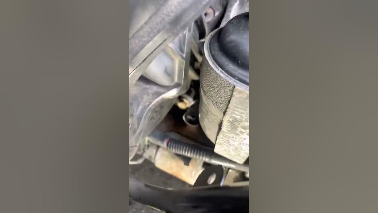 2010 Malibu 2.4 crank sensor without removing the starter. Quick and