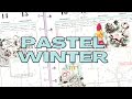 PASTEL WINTER PLAN WITH ME | LIVE LOVE POSH | CLASSIC HAPPY PLANNER