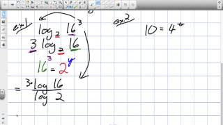 Power Law of Logarithms Grade 12 Advanced Functions Lesson 6 4 11 29 13