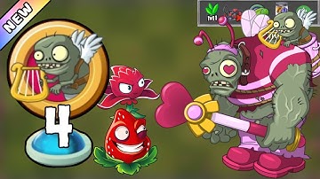 Plants vs. Zombies 2 - Valenbrainz 2025 Level 4 [Plants Lvl 1 & No Premium] + DOWNLOAD