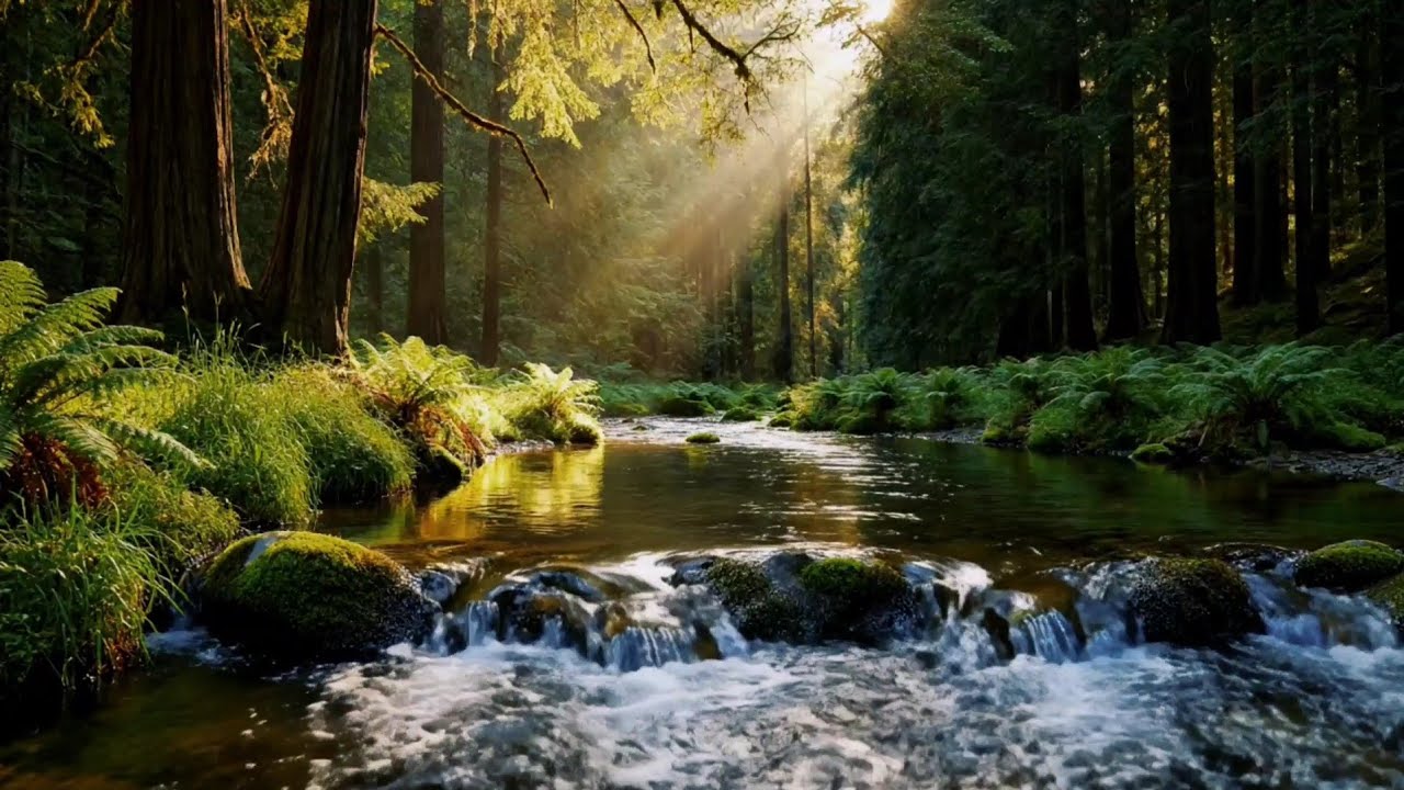 Soothing Water Ambience for Stress Relief | Instant Calm & Deep Sleep (No Music)