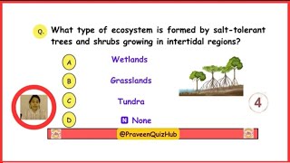 MCQ Quiz  On Mangroves in India | Most Important MCQ GK Question and Answer #gkquiz #mcq #quiz #gk screenshot 5