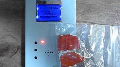 Pocket Geiger Counter based on DIY Geiger Counter Kit with Nokia 5110 LCD and 3.7V Li-po battery