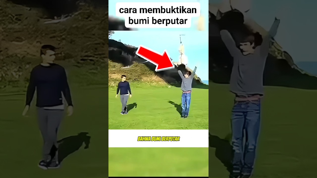 Orang ini membuktikan bahwa bumi memang berputar 