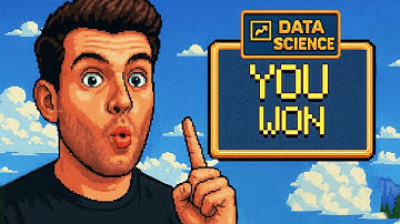 Data Science is a video game, here