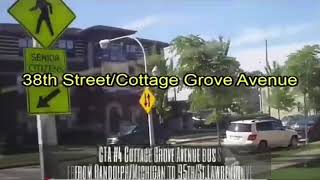 CTA Ride 2007 New Flyer D40LF (1446) on Rt. 4 Cottage Grove to 95th/St. Lawrence  screenshot 4