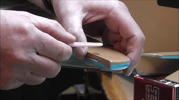 Installing Nylon Hinges on Model Airplanes