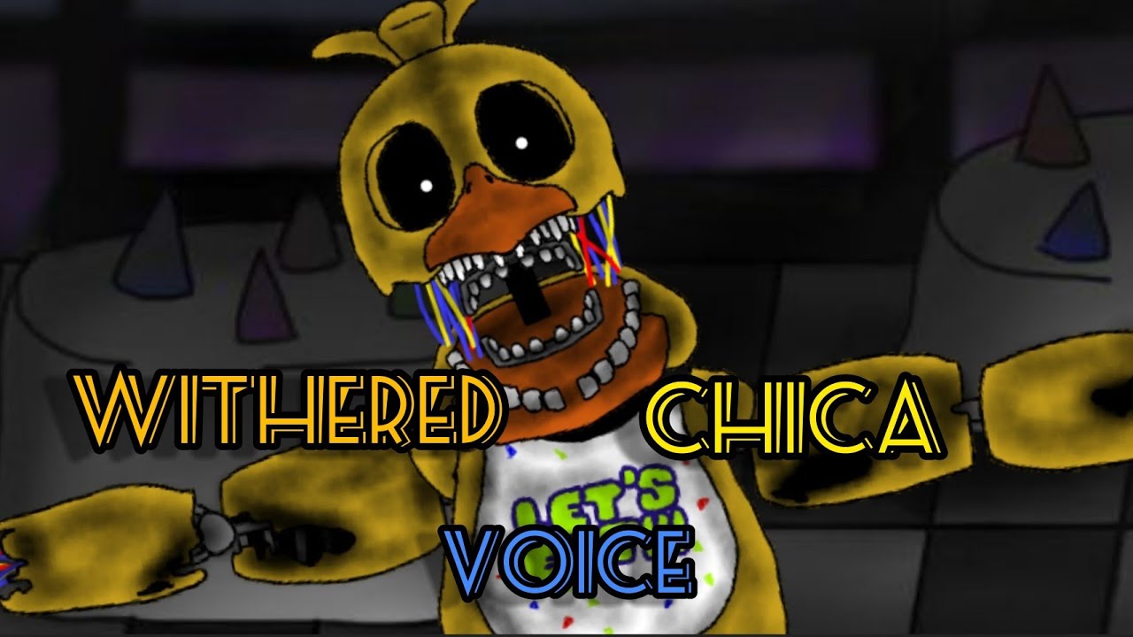 Dc2 / FNaF ) Withered chica Voice Lines - Animation 