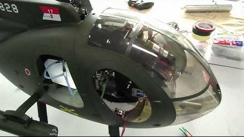 Trex700 Flybarless GYROBOT 900