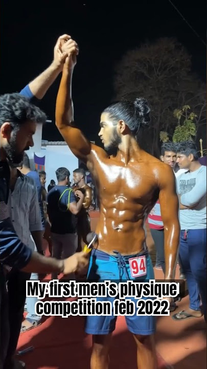 My first men’s physique competition #shorts#fitness#gym