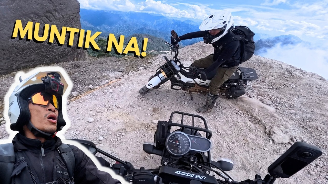 Small ADV Bike vs Big Mountains of Tacadang