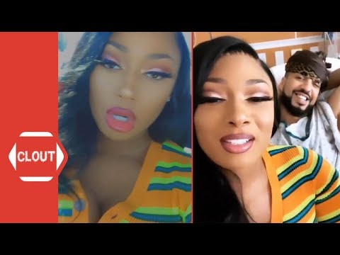 Megan Thee Stallion Visits French Montana In The Hospital !!!