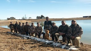 Epic Goose Hunt Over One of My Favorite Small Farm Ponds!!