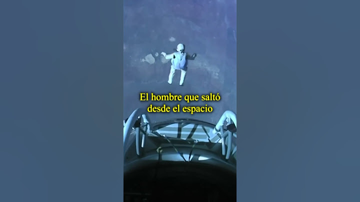 El hombre que saltó desde el espacio | TX #viral #shorts