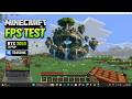 Minecraft RTX 3050 Laptop FPS Test | i5 12450HX Lenovo LOQ 1080p Benchmark
