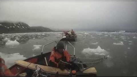 Aboard the Stromlinjet- Svalbard REU 2014