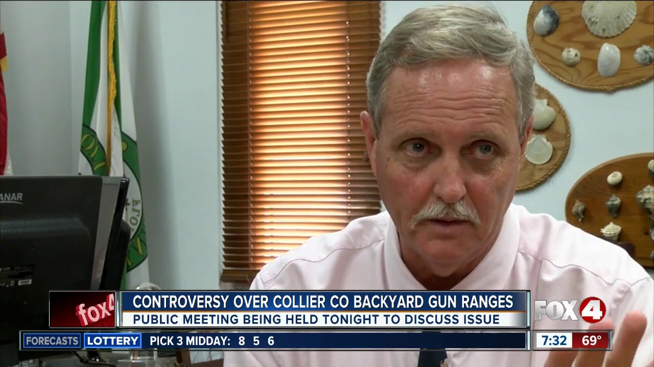 Collier County Commissioners to hold town gathering regarding backyard gun ranges - YouTube