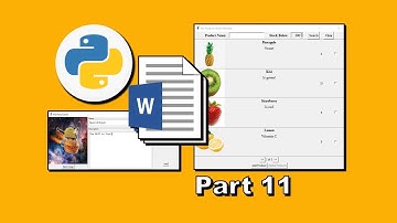 Python TkInter 🇬🇧 🇺🇸 Stock Manager  Bonus 4 [Part 11 of 11] #AT_TkInter_StockManager_EN