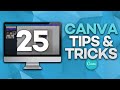 25 Canva TIPS AND TRICKS You Wish You Knew Earlier! (Canva Tutorial for Beginners)