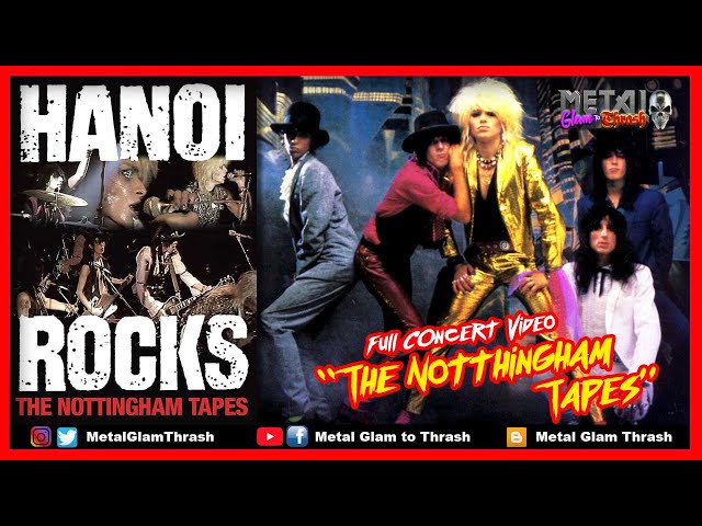 DVD ハノイロックス THE NOTTINGHAM TAPES 輸入盤 ヘヴィメタル