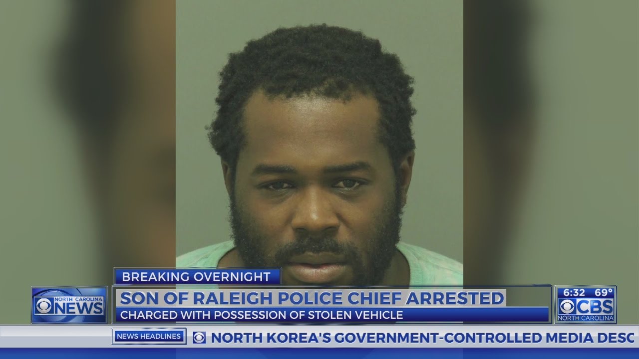 Son of Raleigh Police chief charged - YouTube