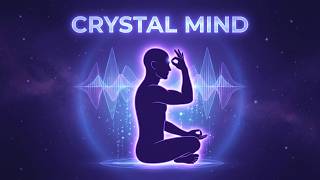 741Hz + 528Hz Crystal Mind 🌌 Energy Detox &amp; Heart Coherence