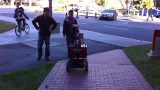 USC iLab SuperPixel Preliminary Navigation and Obstacle Avoidance Test