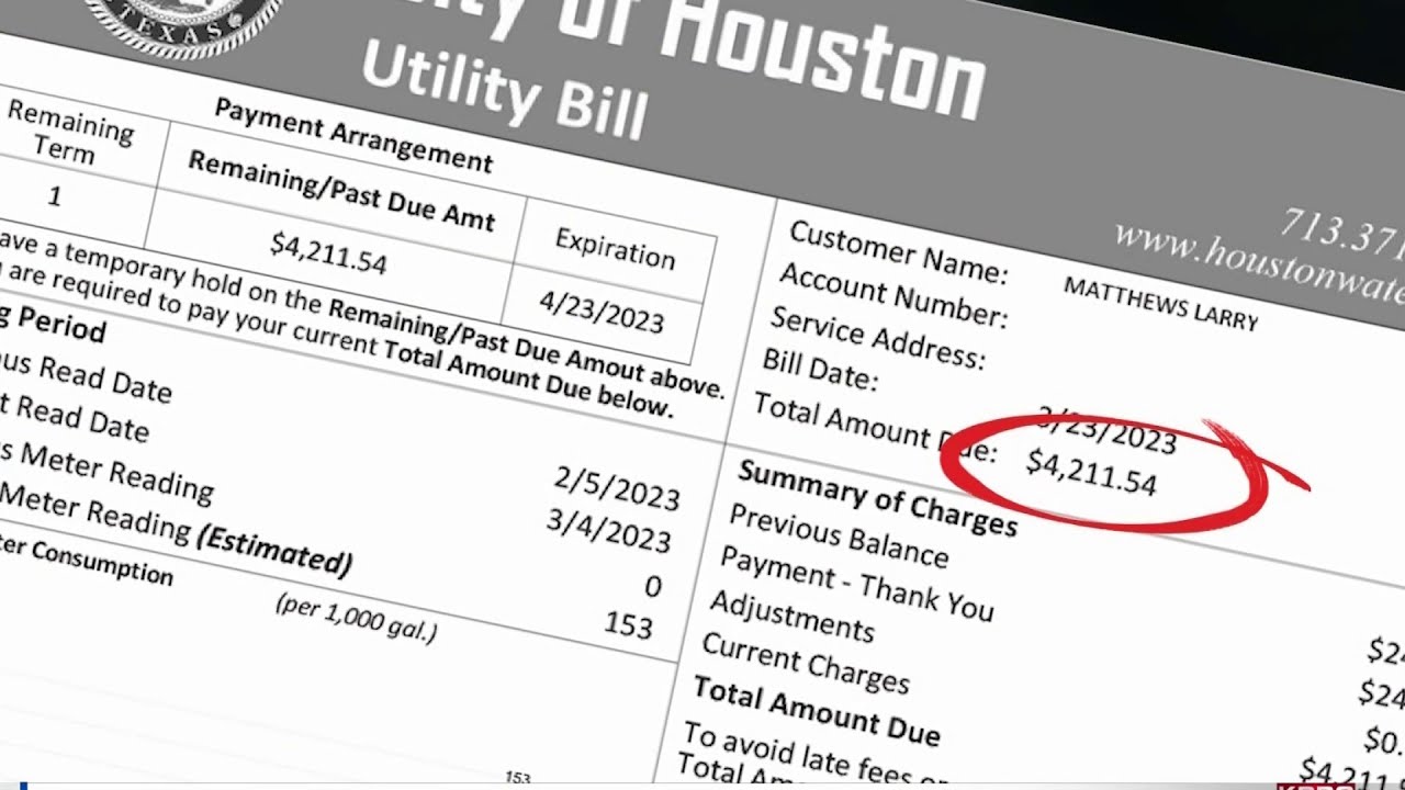 WaterBill Shock New Homeowner Receives 'unexplainable' 4k Bill YouTube