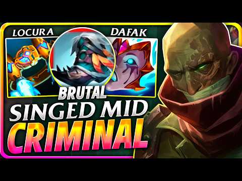 🤮They think I'm trolling with *SINGED MID* and the biggest toxic people in EUW go AFK and abandon...