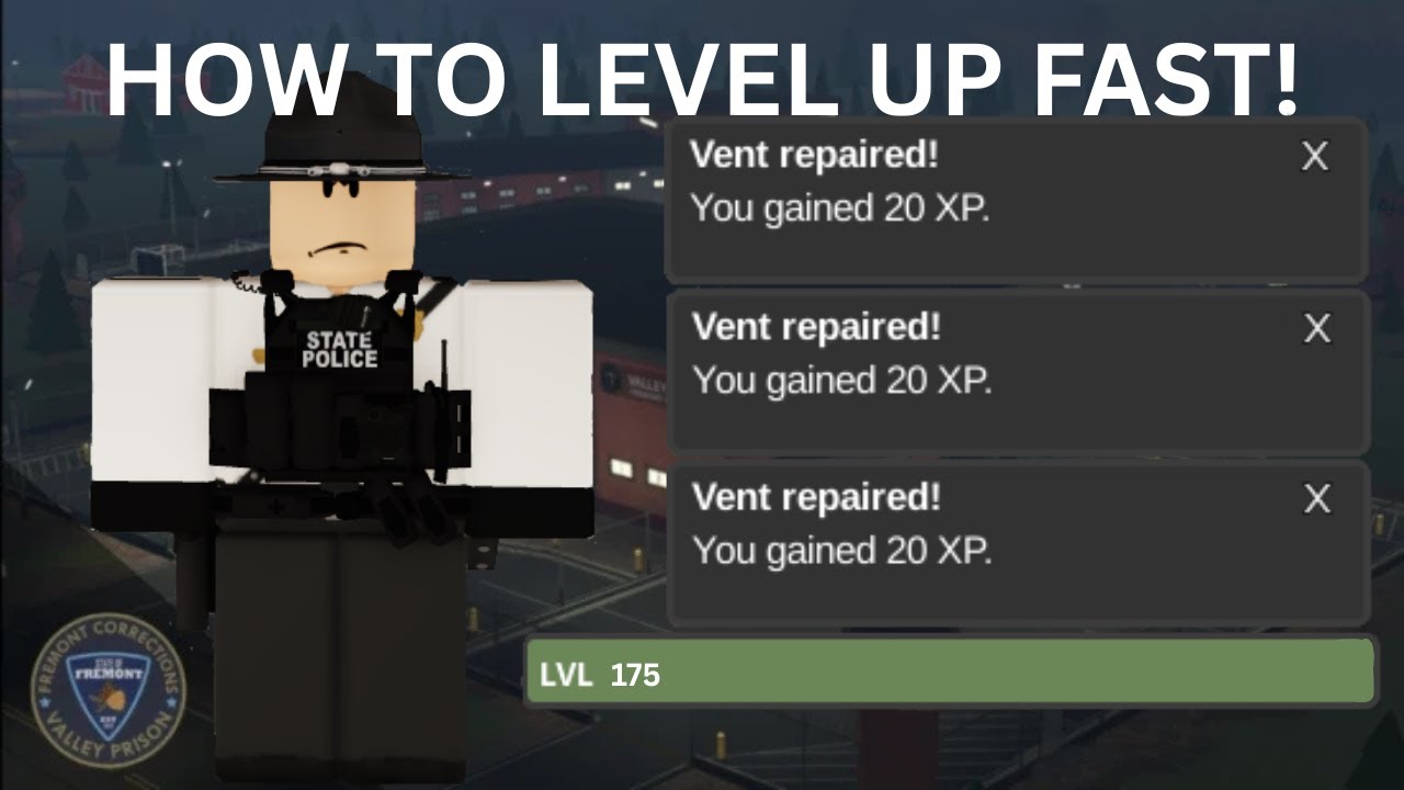 5 METHODS TO GET XP IN VALLEY PRISON
