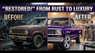 1988 Ford Ranger Full Restoration | Rusty Truck to Luxury Purple Build | Cinematic Transformation