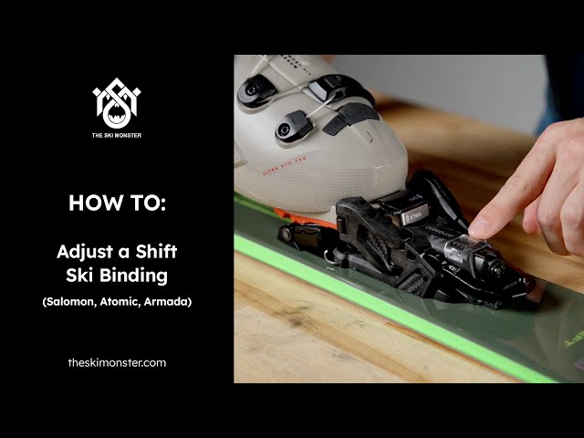 How to Adjust Shift Ski Bindings Atomic, Armada) - YouTube