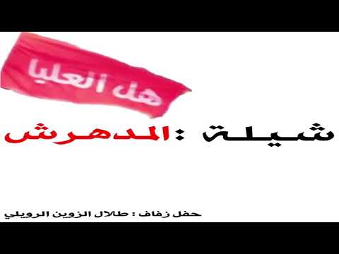 شيلة المدهرش حفل زفاف طلال الزوين الرويلي HD