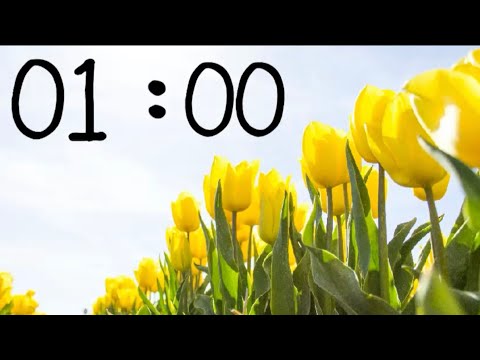 1 Minute Spring 🌷 Countdown Timer With Music