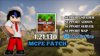 FIX BUG! MINECRAFT PATCH 1.21.130 LATEST || MCPE PATCH 1.21.130 || SUPPORT SERVER DAN SUPPORT SHADER