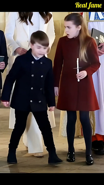 little prince louis tease princess Charlotte #katemidddleton #princelouis #royalfamily #charlotte
