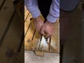 Take a pallet apart without splitting the wood with hole saw. #palletwoodprojects #easyhacks #diy