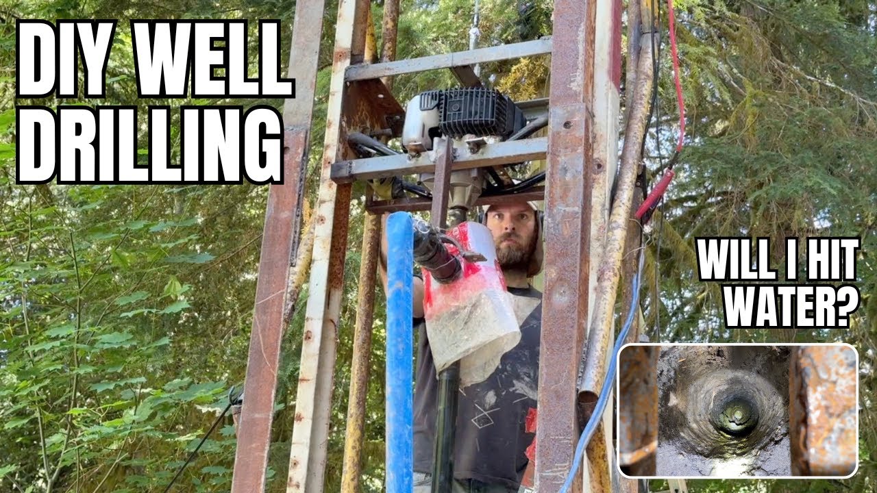 Running The Drill Rig | DIY Well Drilling Series Pt. 4