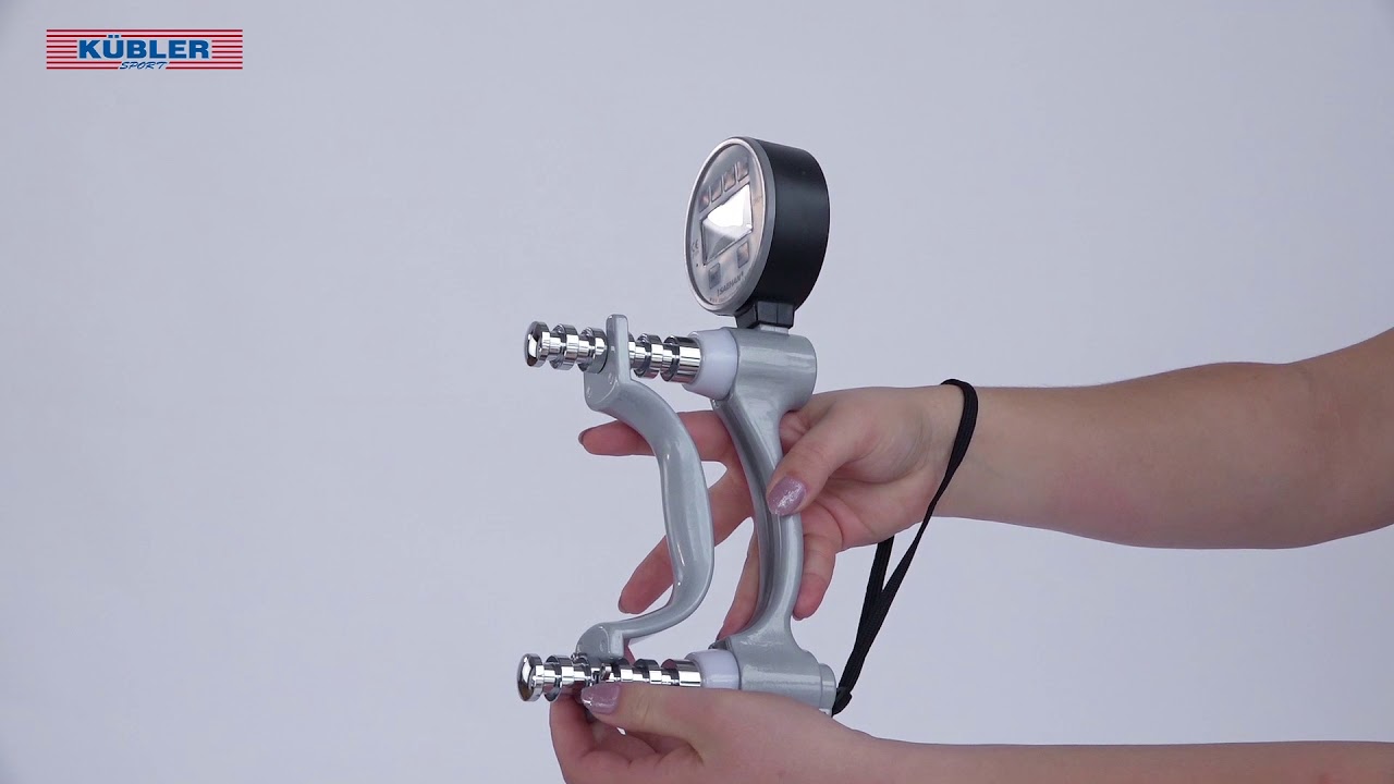 Digitaler Handkraftmesser inkl. Tragekoffer - Produktvorstellung | Kübler Sport