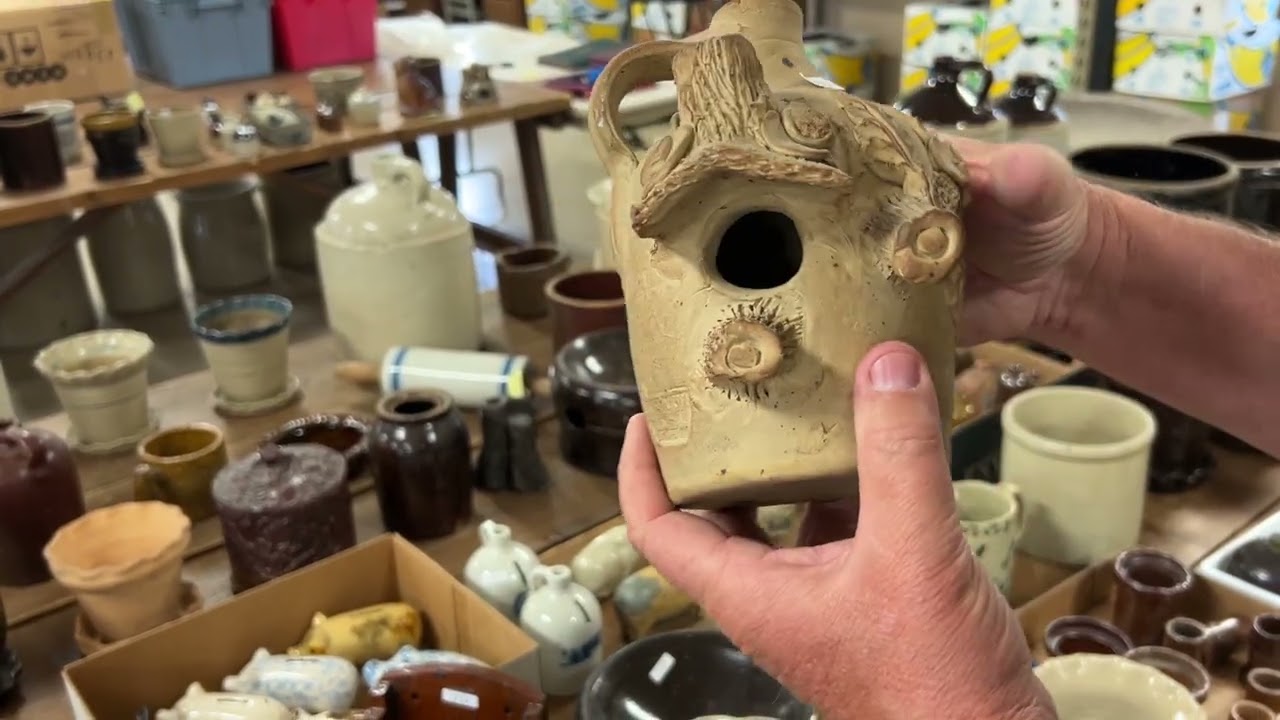 Stoneware Online Auction #296 - Lots 494 thru 550 Pt 2 - YouTube