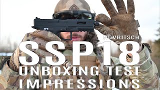 Novritsch SSP18 straight out of box. (Unboxing, impressions and initial brief test and review)