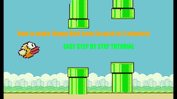 How to make Flappy Bird in Scratch in 2 Minutes!