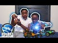 Epic Rocket League Game Vs Super Dad