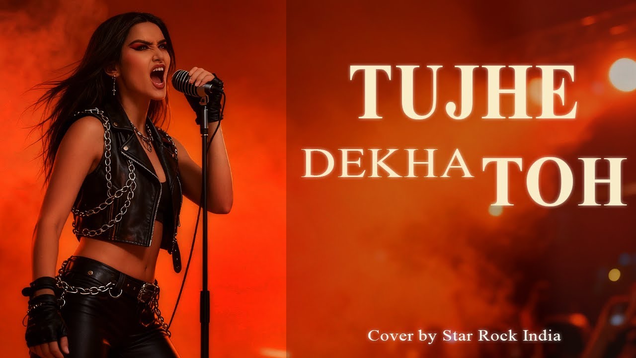 Tujhe Dekha Toh (Rock Version) – Shahrukh Khan & Kajol | Bollywood Rock Cover 🎸🔥