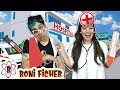 MALU VIROU MÉDICA POR UM DIA!!! AVENTURA COM RONI FICHER!!!