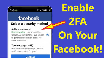 How to Put Two Factor Authentication 2FA on Your Facebook Account!! - Howtosolveit