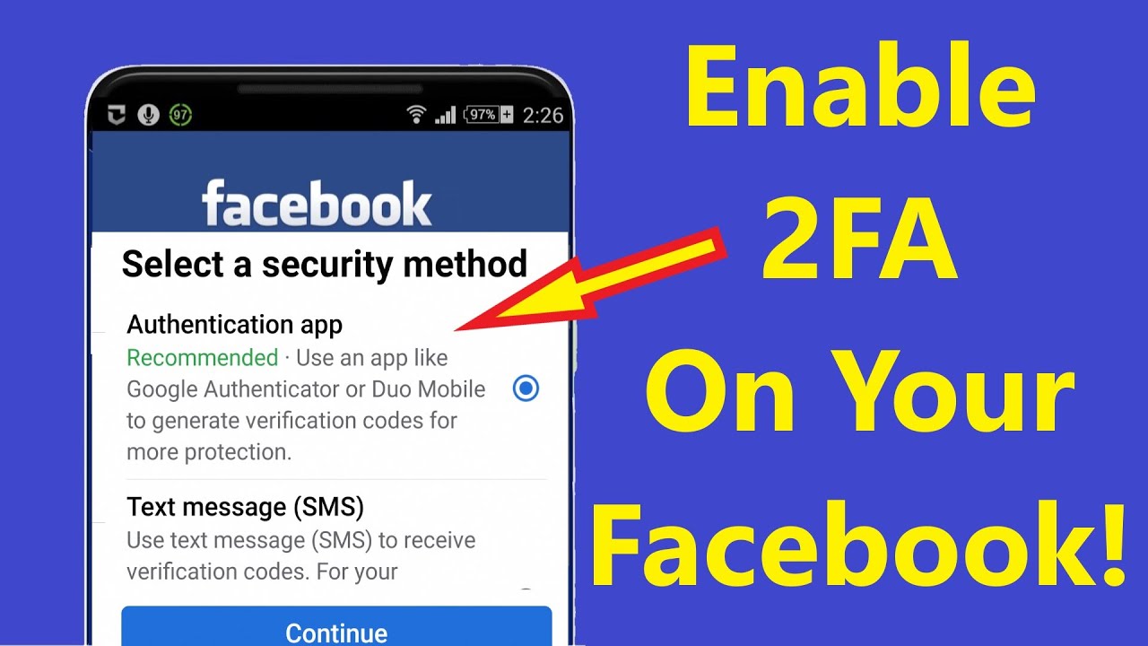 How to Add 2FA to Facebook Without Using Your Phone Number