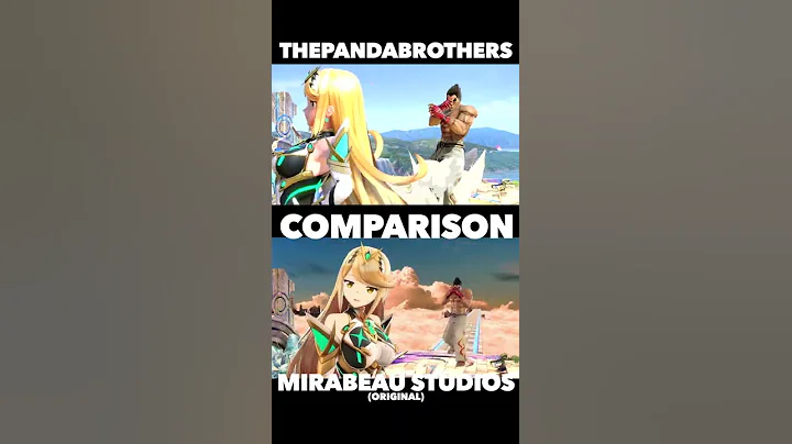 Pyra Does A Flip But In Smash Comparison