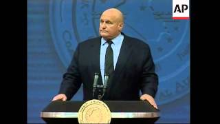 Presser by deputy secretary of state Richard Armitage